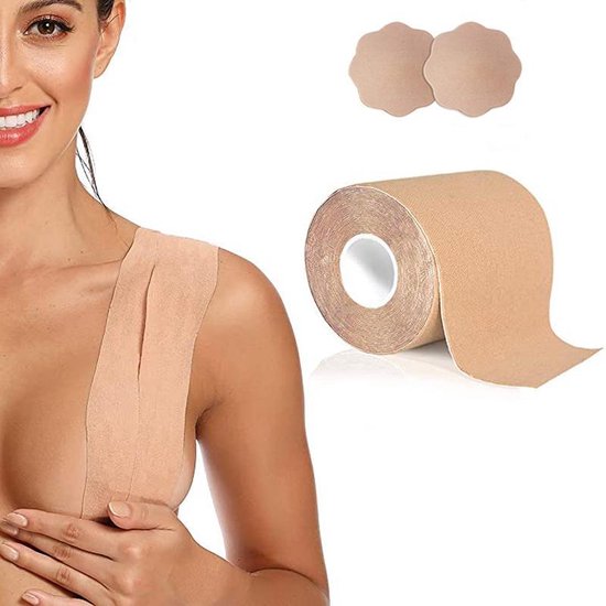 How To Tape Up Breasts For Strapless Dress