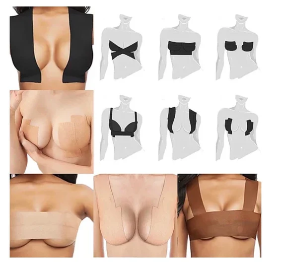 Tape Breasts For Backless Dress